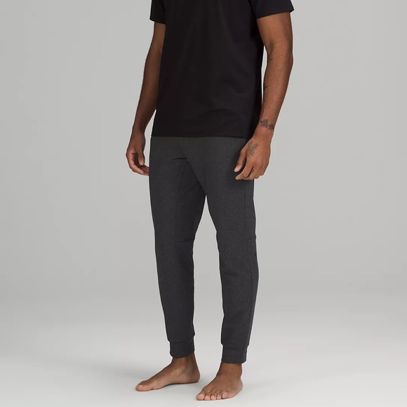LULULEMON Men Intent Jogger 30" in Heather Black size M - Picture 2 of 6